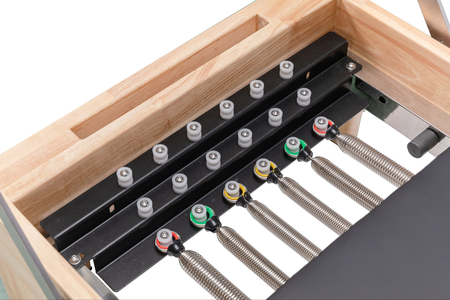 JDI Fitness 2025 Reformer Pilates Machine Solid Oak for Commercial or Home Use