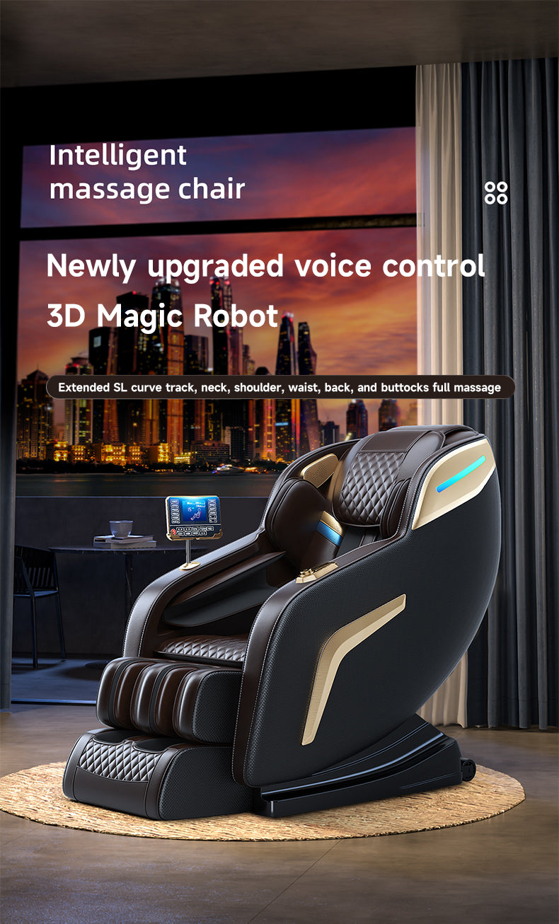 •	JDI Fitness 2026 4D S-Track Latest Zero Gravity Luxury Full Body Massage Chair