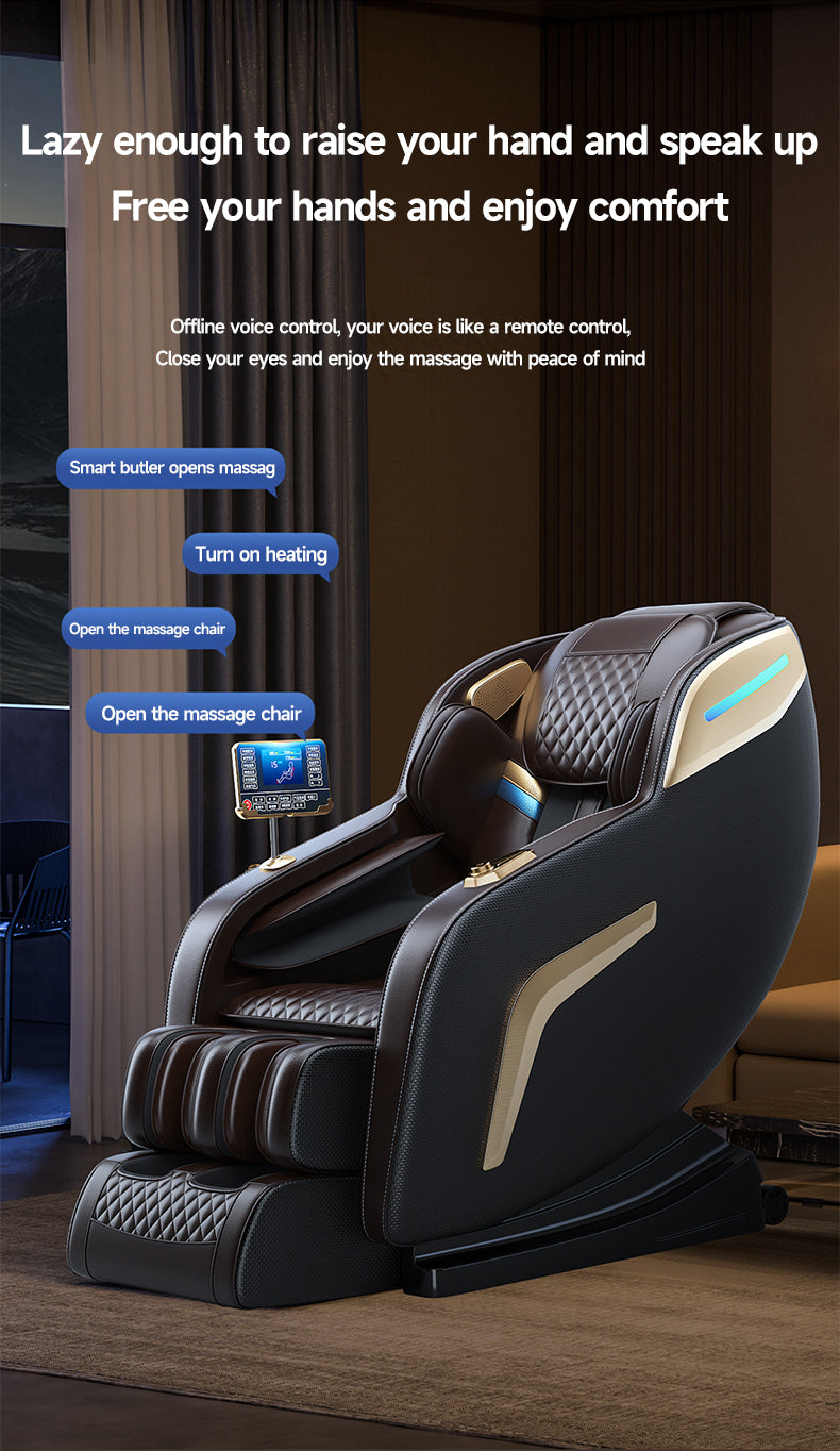 •	JDI Fitness 2026 4D S-Track Latest Zero Gravity Luxury Full Body Massage Chair