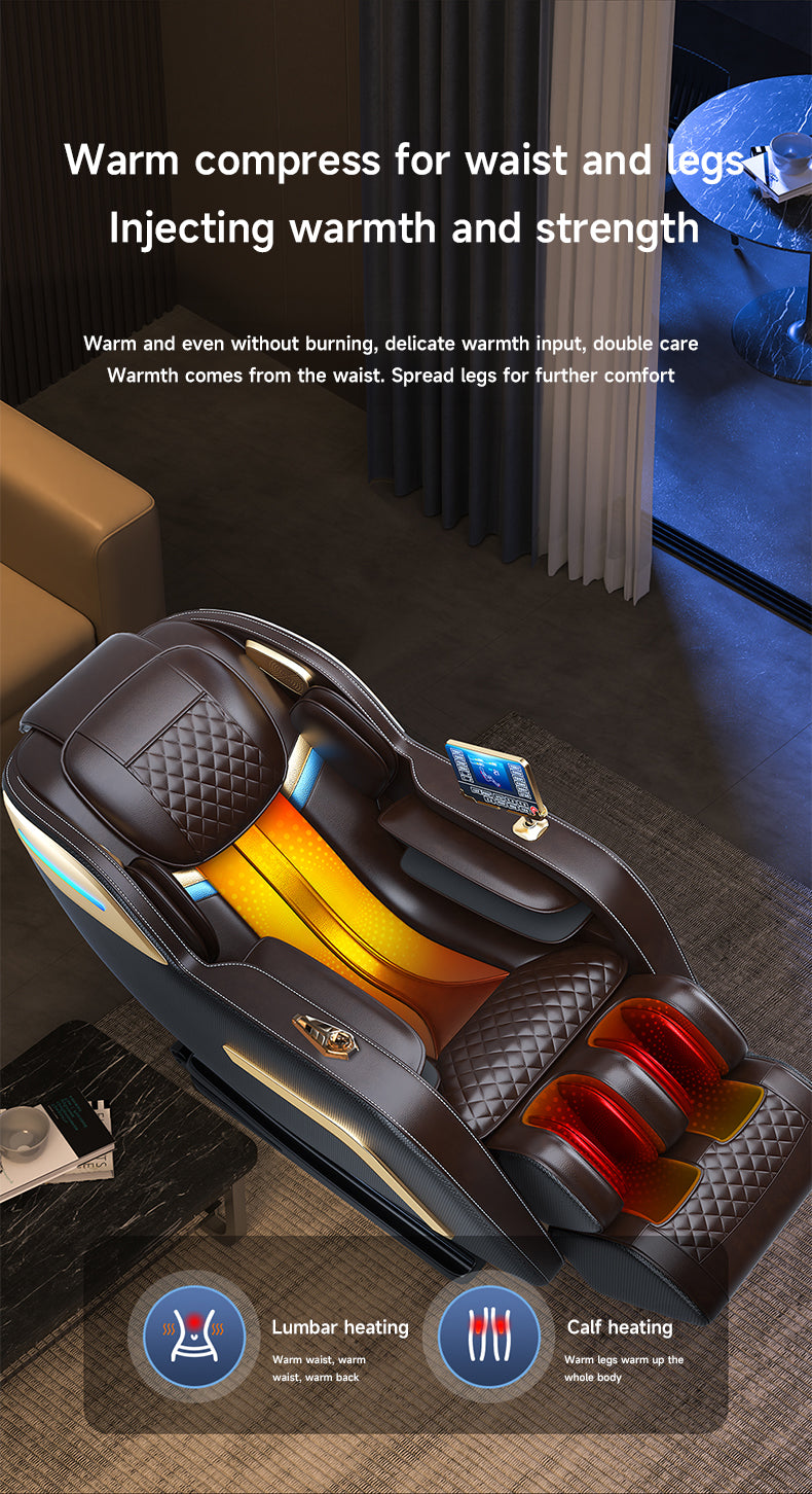 •	JDI Fitness 2026 4D S-Track Latest Zero Gravity Luxury Full Body Massage Chair