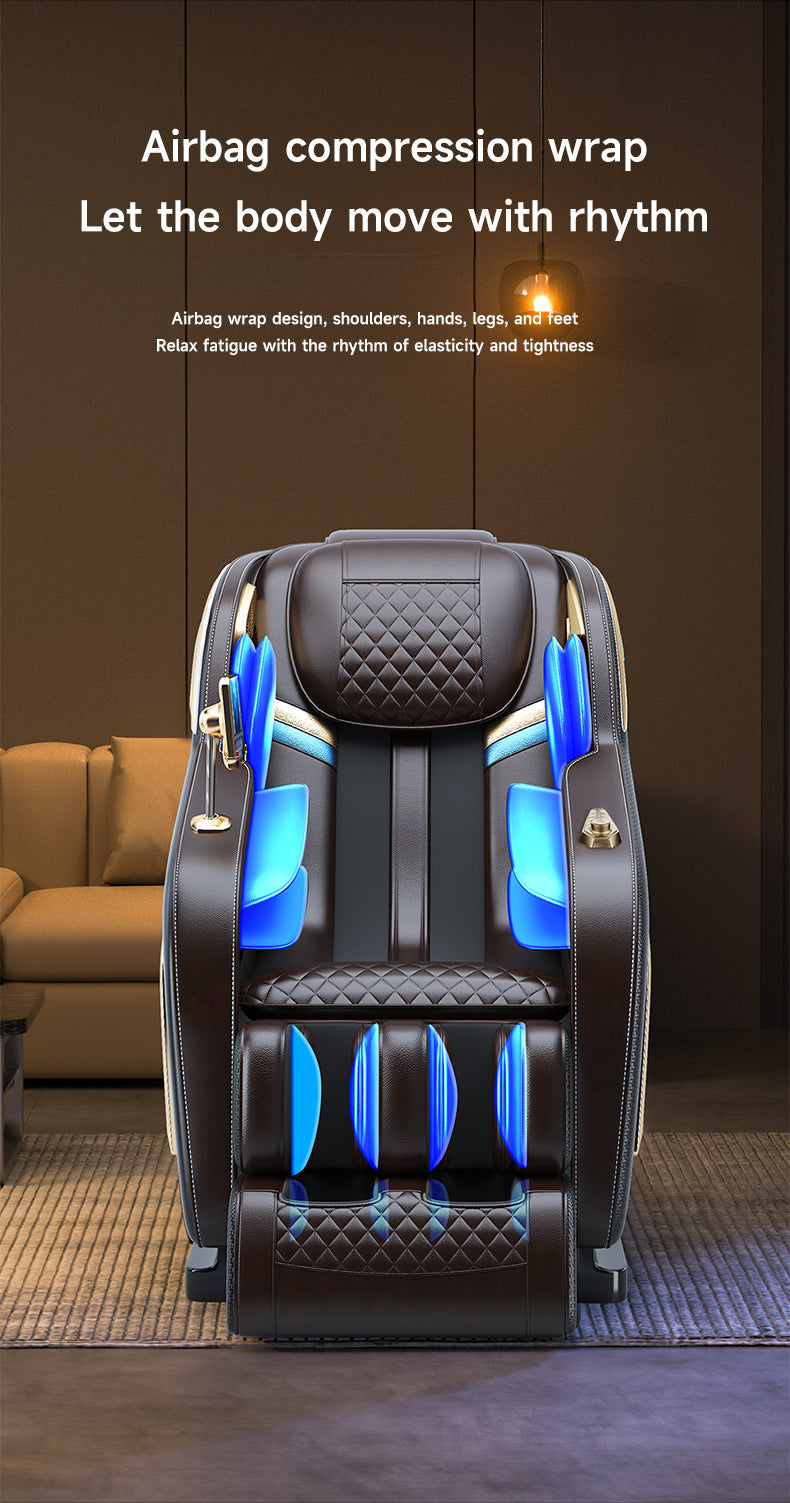 •	JDI Fitness 2026 4D S-Track Latest Zero Gravity Luxury Full Body Massage Chair