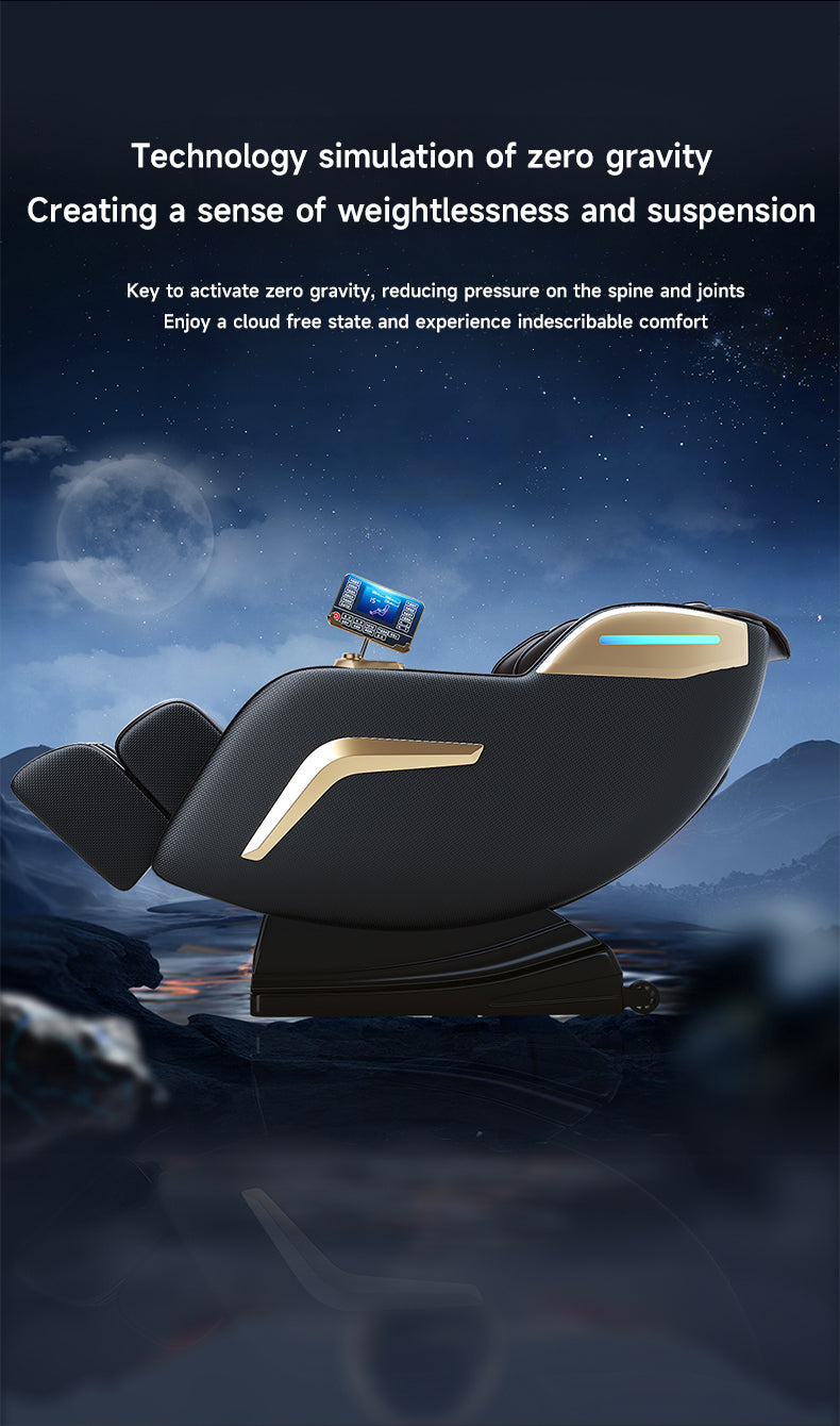 •	JDI Fitness 2026 4D S-Track Latest Zero Gravity Luxury Full Body Massage Chair