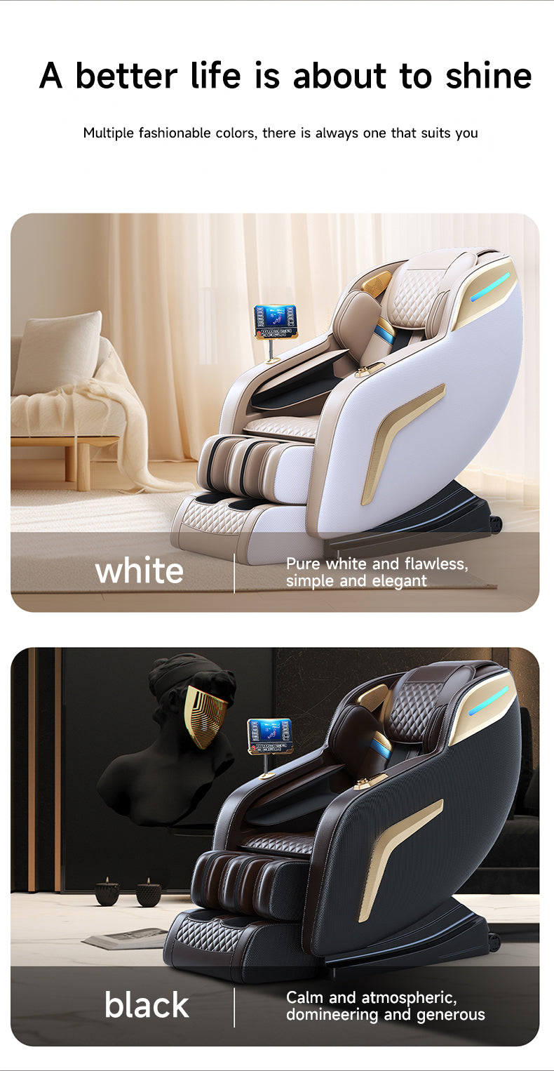 •	JDI Fitness 2026 4D S-Track Latest Zero Gravity Luxury Full Body Massage Chair