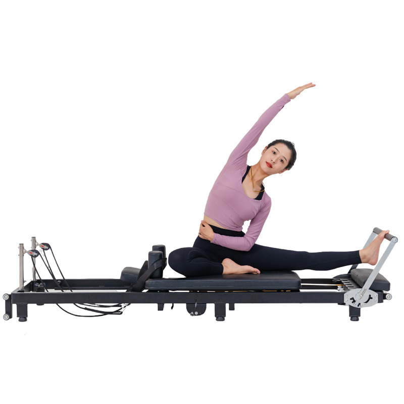 JDI Fitness 2025 Easy Folding Portable Pilates Reformer - Core Yoga Bed – Home Fitness